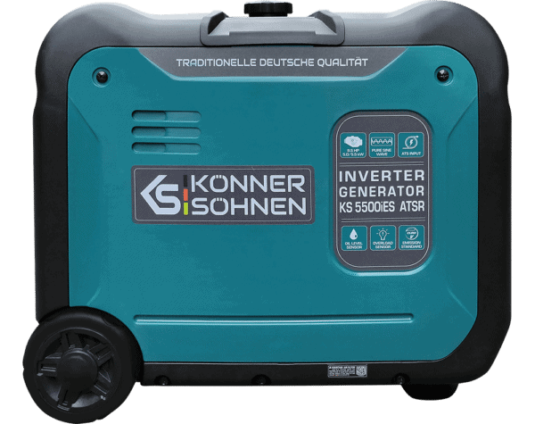 Generator de curent benzina Konner & Sohnen KS 5500iES ATSR monofazat invertor 5,5 kW pornire electrica - Image 9