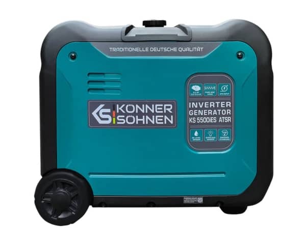 Generator de curent benzina Konner & Sohnen KS 5500iES ATSR monofazat invertor 5,5 kW pornire electrica - Image 7