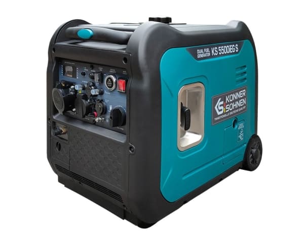 Generator de curent benzina/gaz Konner & Sohnen KS 5500iEG S monofazat invertor 5,5 kW pornire electrica - Image 9
