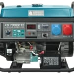 Generator de curent benzina Konner & Sohnen KS 7000E 1/3 trifazat AVR 5,5 kW pornire electrica