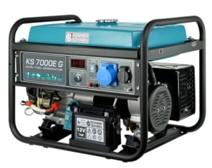 Generator de curent benzina/gaz Konner & Sohnen KS 7000E G monofazat AVR 5,5 kW pornire electrica | Travandi.ro