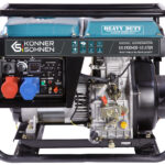 Generator diesel "Könner & Söhnen" KS 8100HDE-1/3 ATSR (EURO V)
