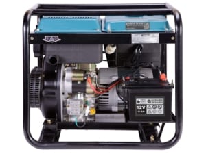 Generator de curent diesel Konner & Sohnen KS 8100HDE-1/3 ATSR trifazat AVR 6,5 kW pornire electrica | Travandi.ro