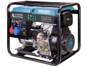 Generator de curent diesel Konner & Sohnen KS 8100HDE-1/3 ATSR trifazat AVR 6,5 kW pornire electrica | Travandi.ro
