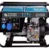 Generator de curent diesel Konner & Sohnen KS 8100HDE monofazat AVR 6,5 kW pornire electrica