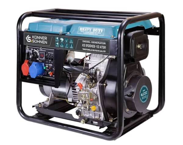 Generator de curent diesel Konner & Sohnen KS 9100HDE-1/3 ATSR trifazat 7,5 kW pornire electrica - Image 6