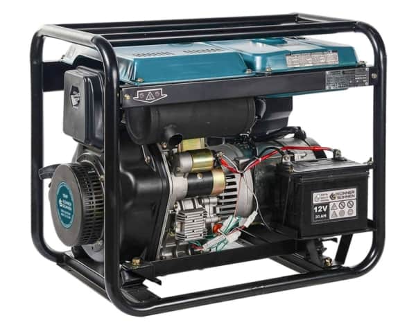 Generator de curent diesel Konner & Sohnen KS 9100HDE-1/3 ATSR trifazat 7,5 kW pornire electrica - Image 4