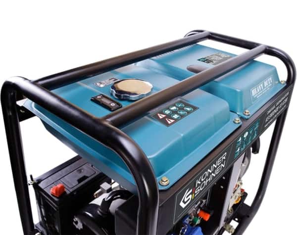 Generator de curent diesel Konner & Sohnen KS 9100HDE-1/3 ATSR trifazat 7,5 kW pornire electrica - Image 3