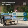 Generator pe benzina "Könner & Söhnen" KS 10000E
