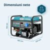 Generator pe benzina "Könner & Söhnen" KS 10000E