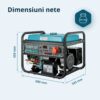 Generator pe benzina "Könner & Söhnen" KS 10000E-3 ATS