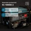 Generator pe benzina "Könner & Söhnen" KS 10000E-3