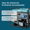 Generator pe gaz/benzina "Könner & Söhnen" KS 10000E G