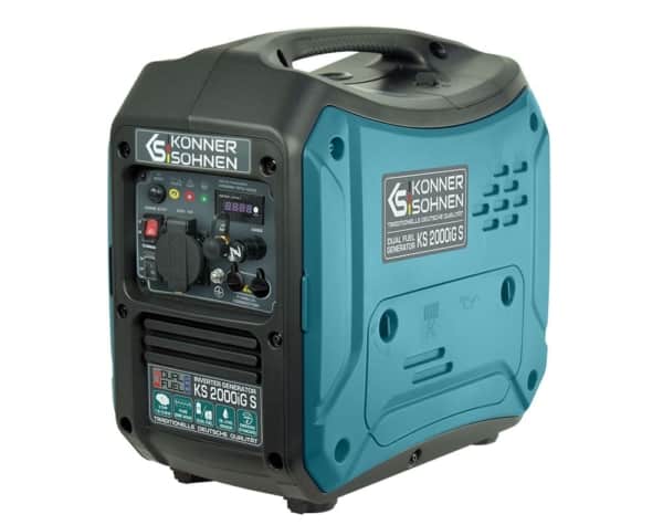 Generator de curent benzina/gaz Konner & Sohnen KS 2000iG S monofazat invertor 2 kW