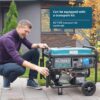 Generator pe gaz/benzina "Könner & Söhnen" KS 7000E G