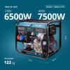 Generator diesel "Könner & Söhnen" KS 9100HDE-1/3 ATSR (EURO V)