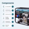 Generator diesel "Könner & Söhnen" KS 9100HDE-1/3 ATSR (EURO V)