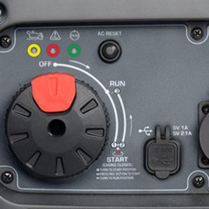 Generator de curent benzina Konner & Sohnen KS 8100iE ATSR monofazat invertor 8,5 kW pornire electrica | Travandi.ro