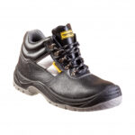 Ghete cu protectie WS3 piele negru-gri marimea 47