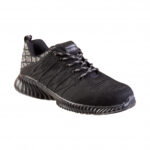 Adidasi cu protectie WSL1 PU negru-gri marimea 43