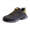 Adidasi cu protectie WSL1 PU negru-galben marimea 42