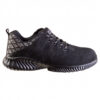 Adidasi cu protectie WSL1 PU negru-gri marimea 43
