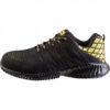 Adidasi cu protectie WSL1 PU negru-galben marimea 42