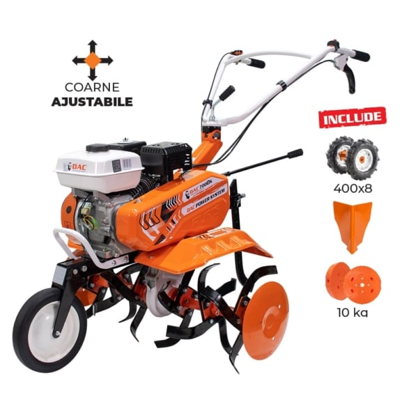 Motosapa RURIS DAC 7000K Benzina 7 CP latime 83 cm + Rarita - Image 7