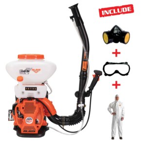 Atomizor RURIS A103S + kit echipament lucru masca+ochelari+salopeta | Travandi.ro
