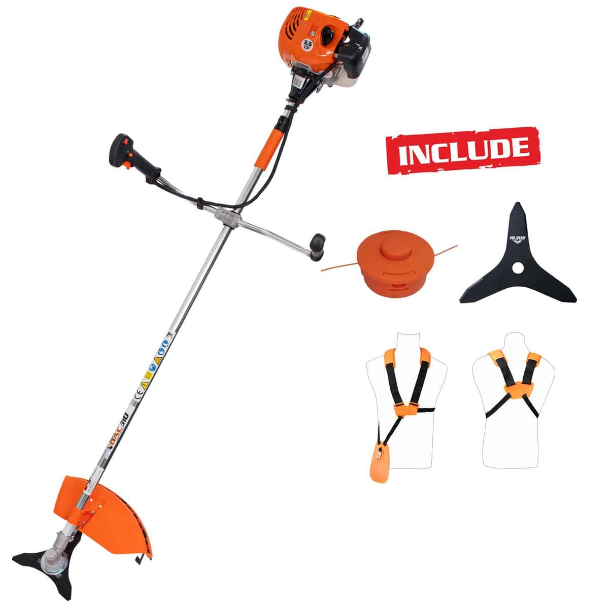 Motocoasa cu fir si lama RURIS DAC 310 benzina 2.5 cp 5 Motocoasa cu fir si lama RURIS DAC 310 benzina 2.5 cp - Image 5