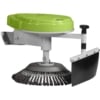 Perie de erbicidare mecanica pentru pavele si borduri, cu peri din otel, diametru 35 cm