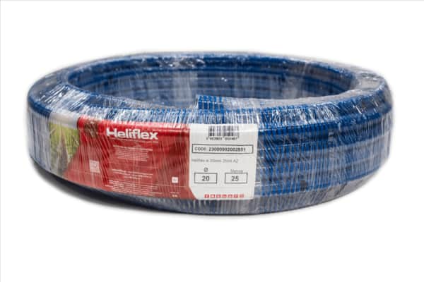 FURTUN absorbtie Ø20mm(3/4")×25m HELIFLEX XL albastru; &refulare