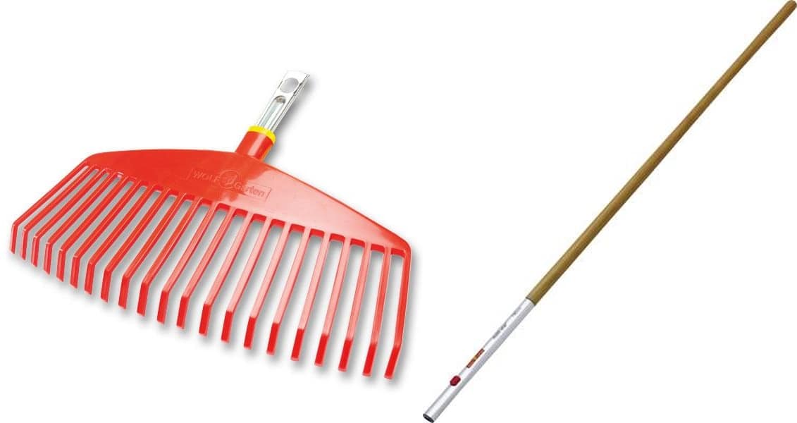 Grebla frunze Wolf-Garten plastic, latime de lucru 42cm, cu coada 1 Grebla frunze Wolf-Garten plastic, latime de lucru 42cm, cu coada