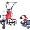Motosapa PUBERT QUATRO JUNIOR 60H Benzina 5 CP latime 90 cm + Kit de arat