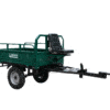 Remorca motocultor, model B cu scaun cu spatar, bena 140×100^40cm