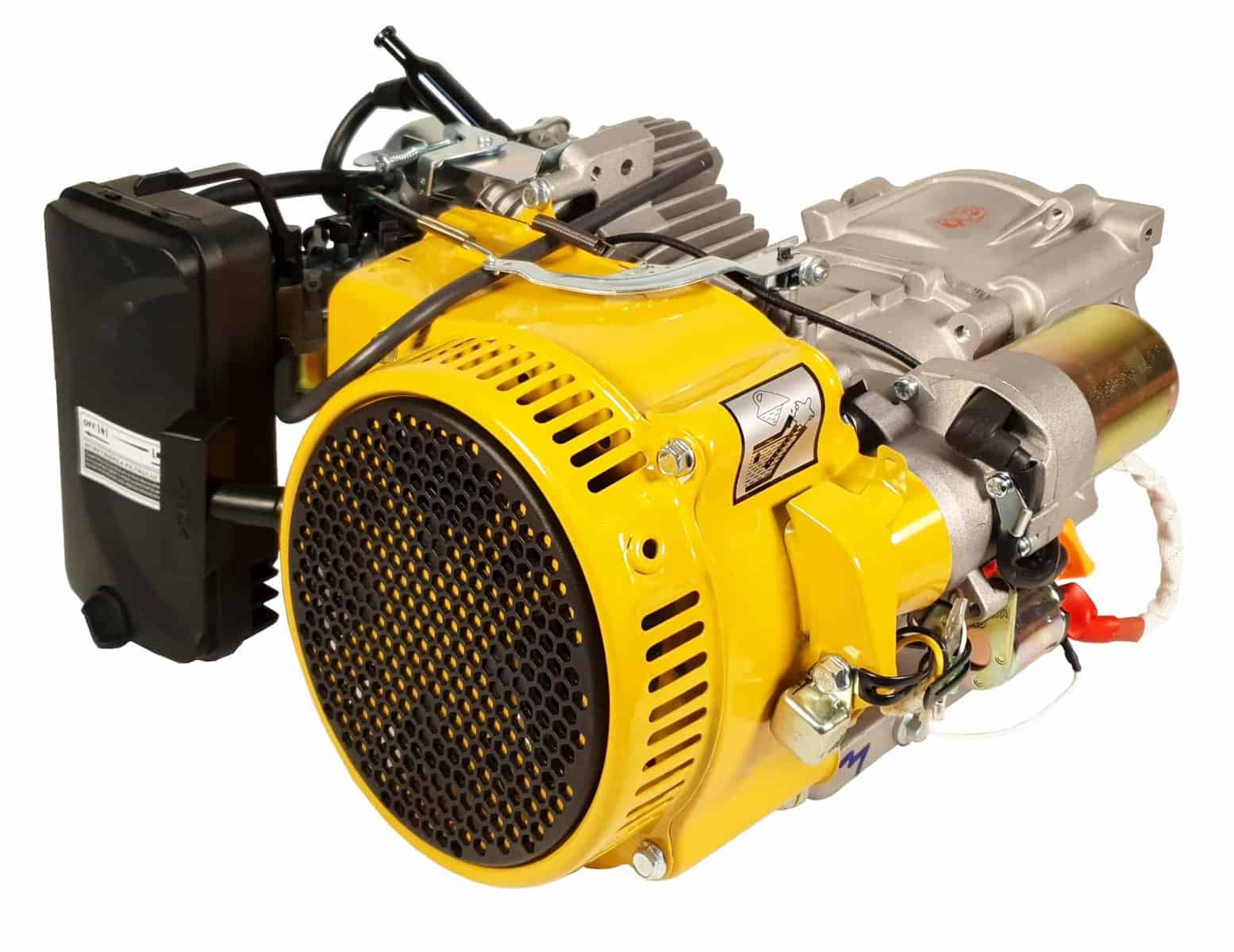 Yihu YH170FE - Motor benzina 7.5CP, 208cc, 1C 4T OHV, ax conic