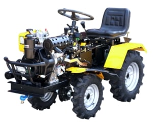 ProGARDEN Campo T12M Minitractor 4x4, 12CP, diesel, hidraulica fata-spate | Travandi.ro