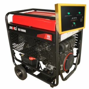 Generator de curent benzina SENCI SC18000 EVO-ATS monofazat AVR 17 kW pornire electrica ATS optional