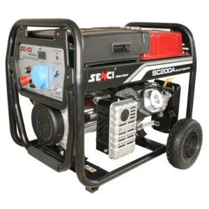 Generator de curent benzina SENCI SC-200A monofazat AVR 5,5 kW pornire electrica