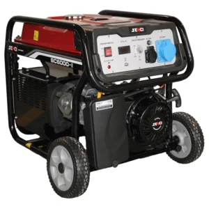 Generator de curent benzina SENCI SC6000E monofazat AVR 5,5 kW pornire electrica