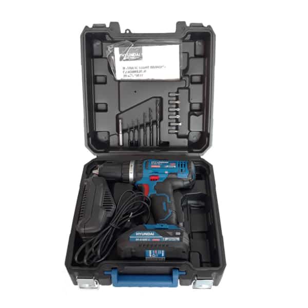 Masina de gaurit/insurubat cu acumulator Hyundai HY-ASR 180 LI 18V, 1 acum.2.0Ah - Image 2