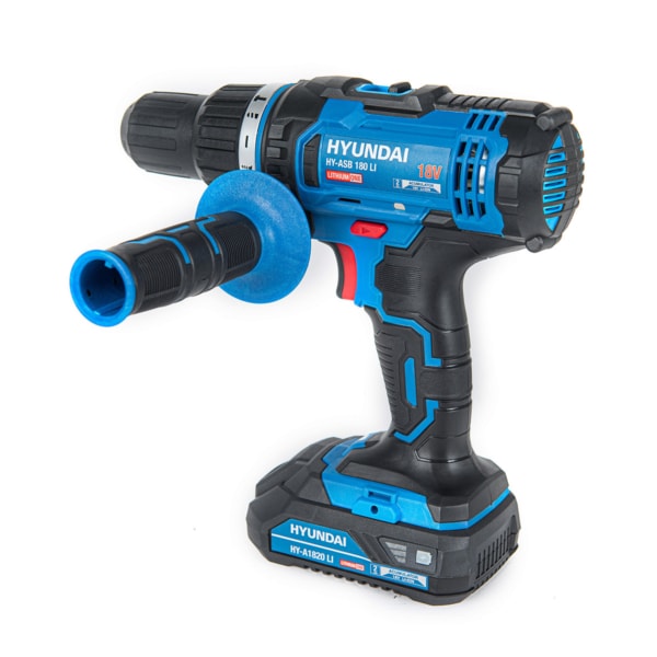 Masina de gaurit cu percutie/insurubat cu acumulator Hyundai HY-ASB 180 LI 18V, 1 acum 2.0Ah - Image 2