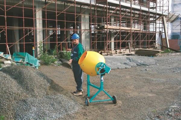 Betoniera IMER SYNTESI 140 230V 0,3 kW cuva plastic HDPE - Image 2