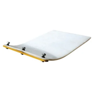Protectie talpa galben pentru placi compactoare Bisonte PC65/PC70