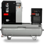 Compresor electric cu surub ELGI EN 07 7bar 7.5KW uscator si rezervor inclus compatibil FA50/FA60