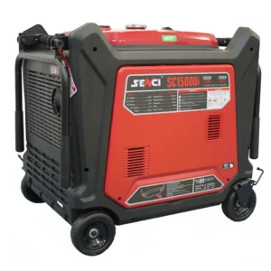 Generator de curent benzina SENCI SC15000iE monofazat invertor AVR 13 kW pornire electrica