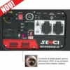 Generator de curent benzina SENCI SC4000iE-O monofazat AVR 3,8 kW pornire electrica