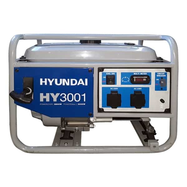 Generator de curent benzina HYUNDAI HY3001 monofazat AVR 2.8 kW - Image 2