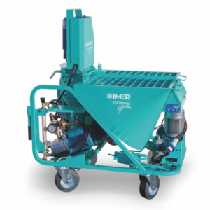 Masina de tencuit Imer Koine 4 DUAL 230/400V debit material 22 l/min materiale preamestecate | Travandi.ro