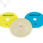Discuri diamantate Montolit PDR KIT pentru polish cu velcro + suport